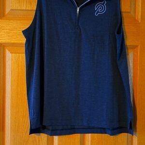 Peloton Grey Golf tank. Size XL